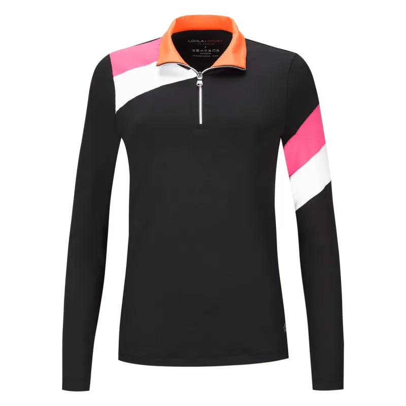 The Fiona Cross Stripe Top sold by LOHLA SPORT