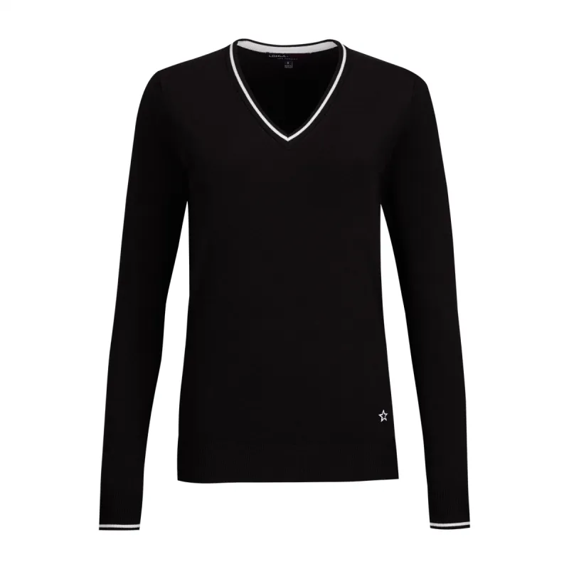 The Perfect V Neck Sweater sold by LOHLA SPORT