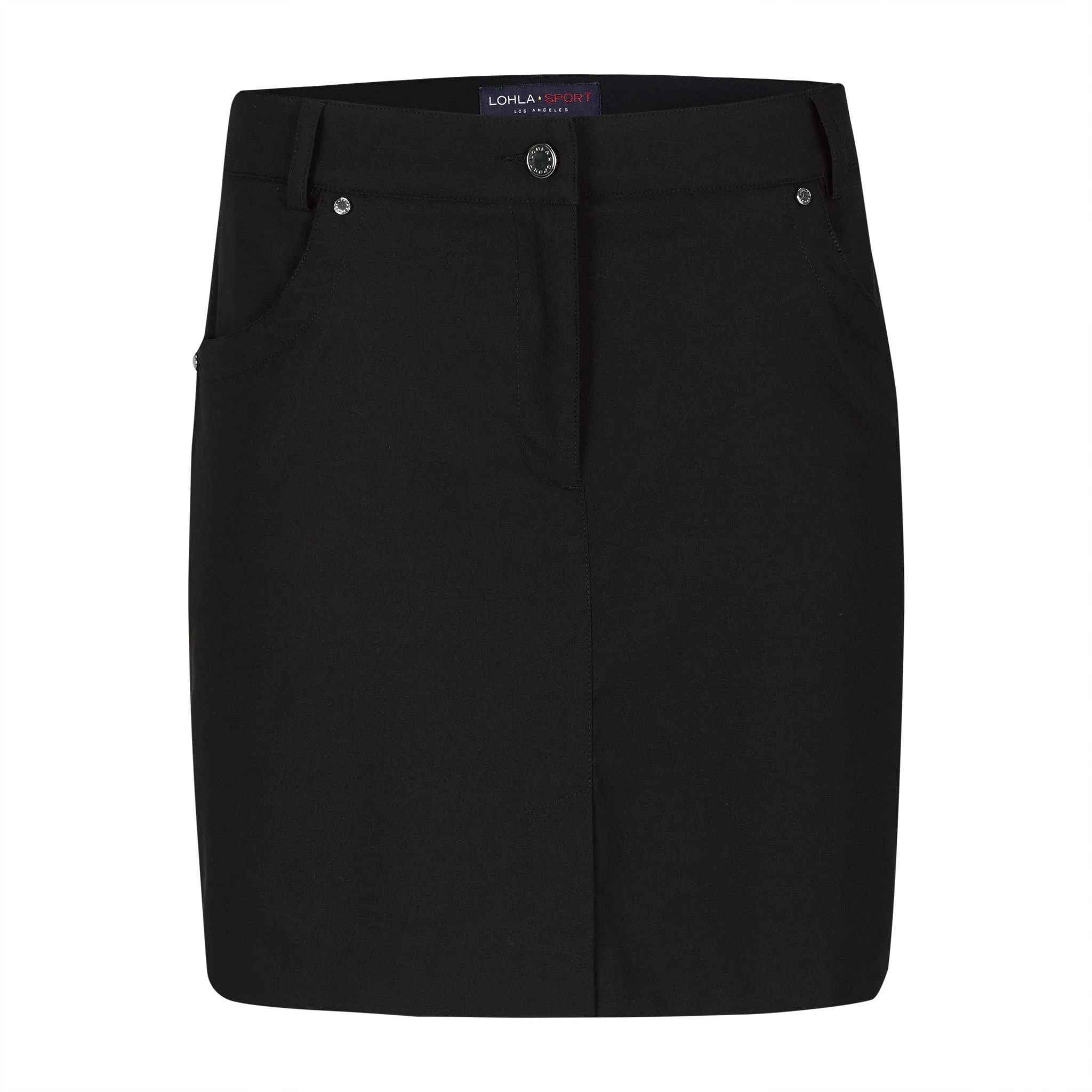 The Stellar Stretch Skort 17" sold by LOHLA SPORT
