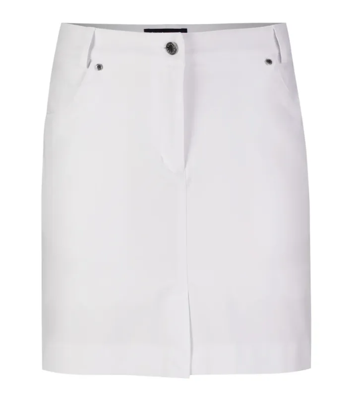 The Stellar Stretch Skort 17" sold by LOHLA SPORT