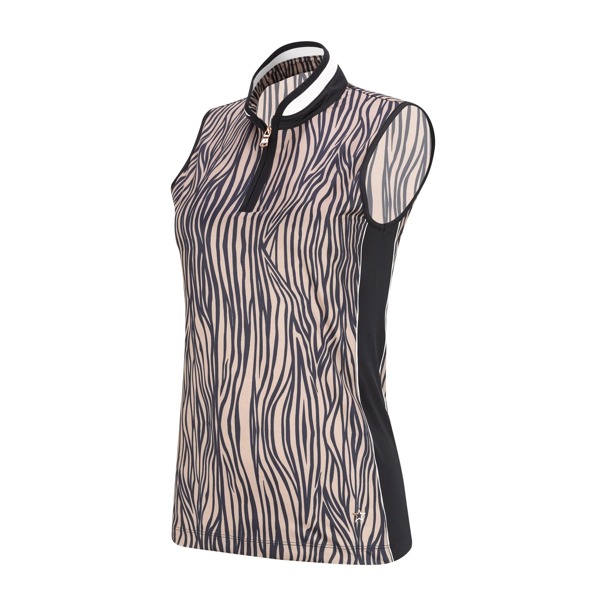 The Zebra Print Sleeveless sold by LOHLA SPORT product image thumbnail 4