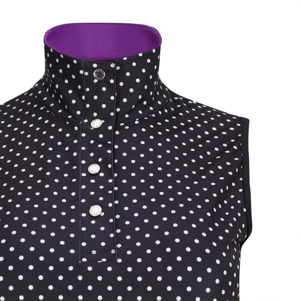 The Polka Dot Sleeveless Top sold by LOHLA SPORT product image thumbnail 4