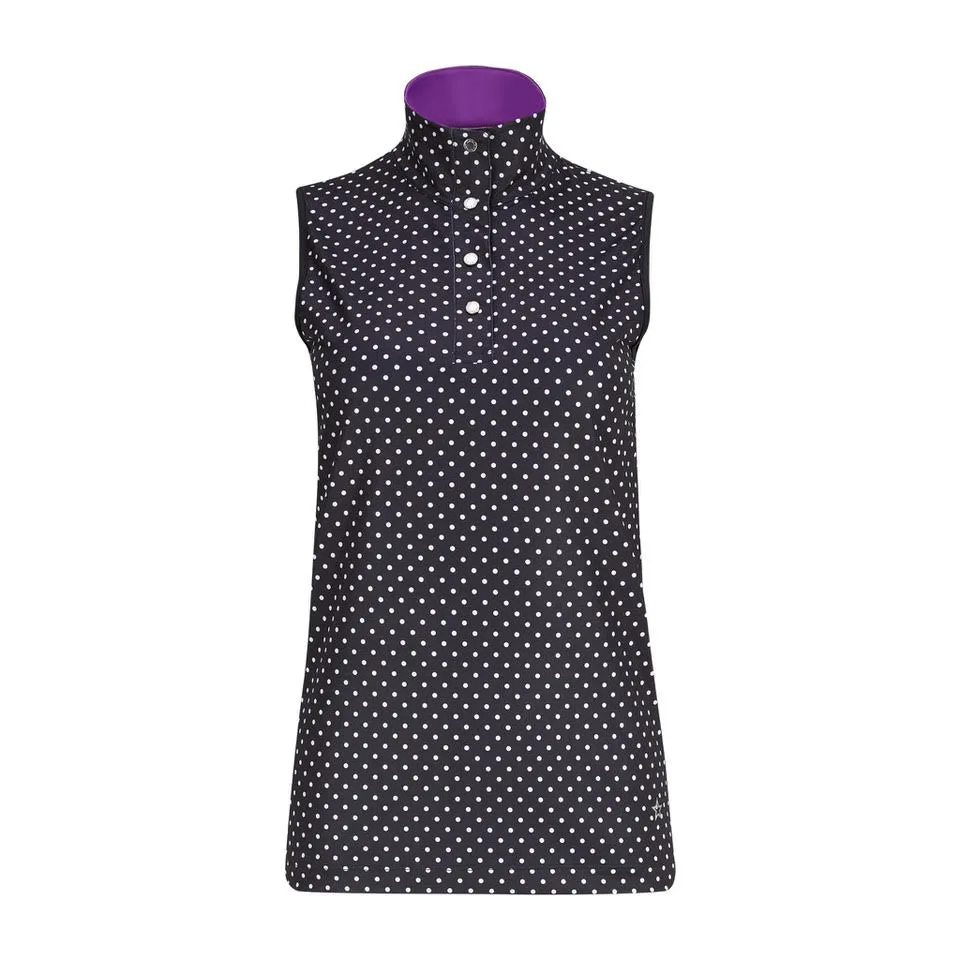 The Polka Dot Sleeveless Top sold by LOHLA SPORT