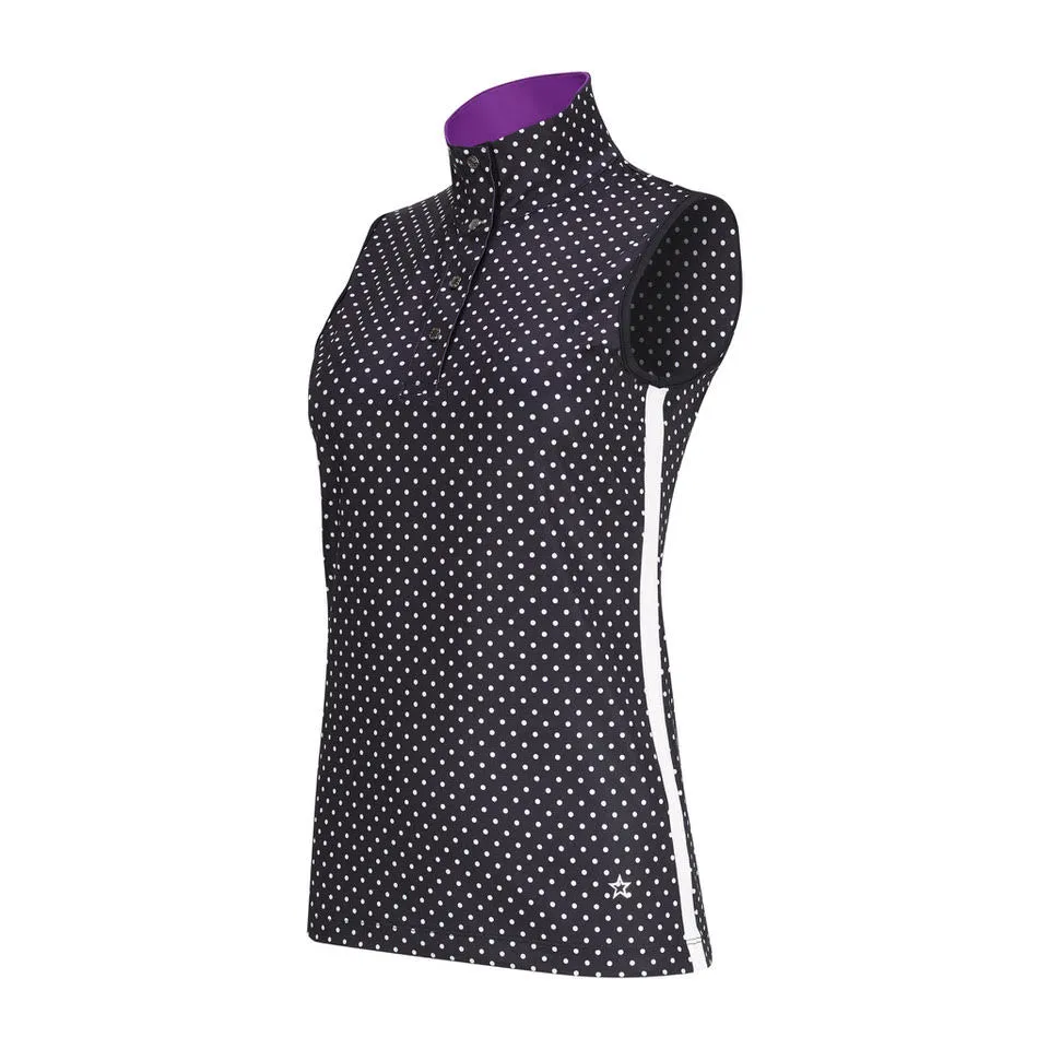 The Polka Dot Sleeveless Top sold by LOHLA SPORT product image thumbnail 2