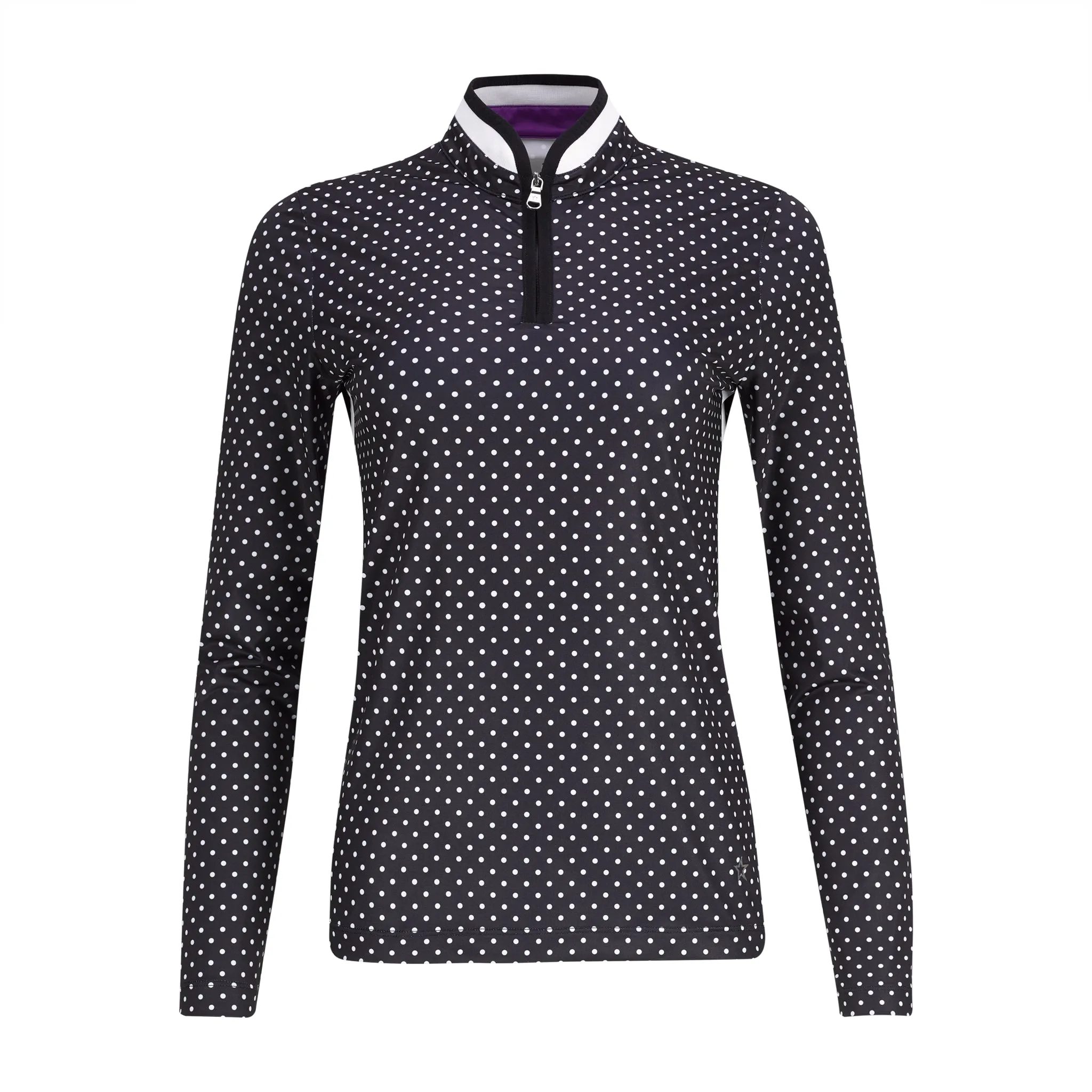 The Polka Dot Long Sleeve Top sold by LOHLA SPORT