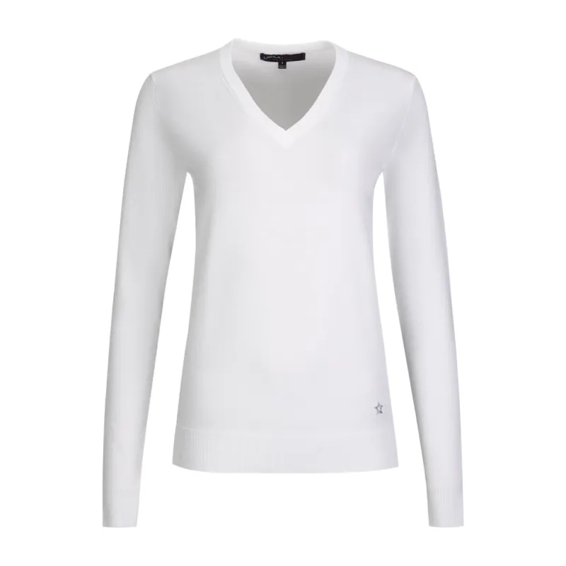 The OG Perfect V Neck Sweater sold by LOHLA SPORT