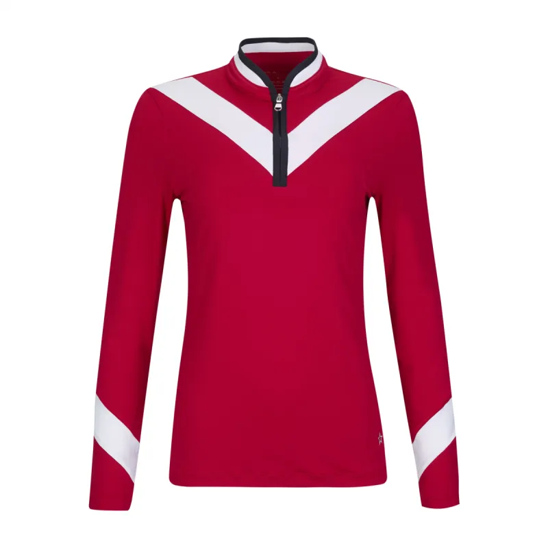 The Laurie Chevron Top sold by LOHLA SPORT