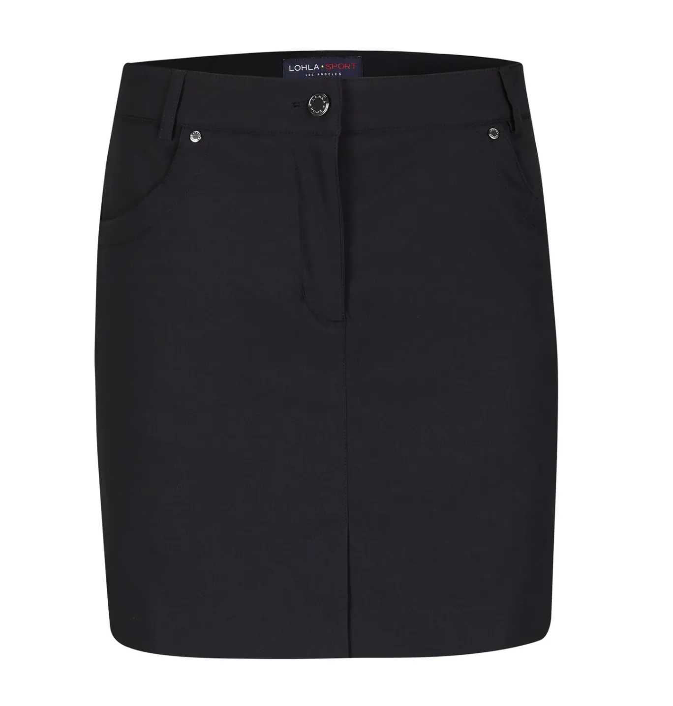 The Stellar Stretch Skort 17" sold by LOHLA SPORT