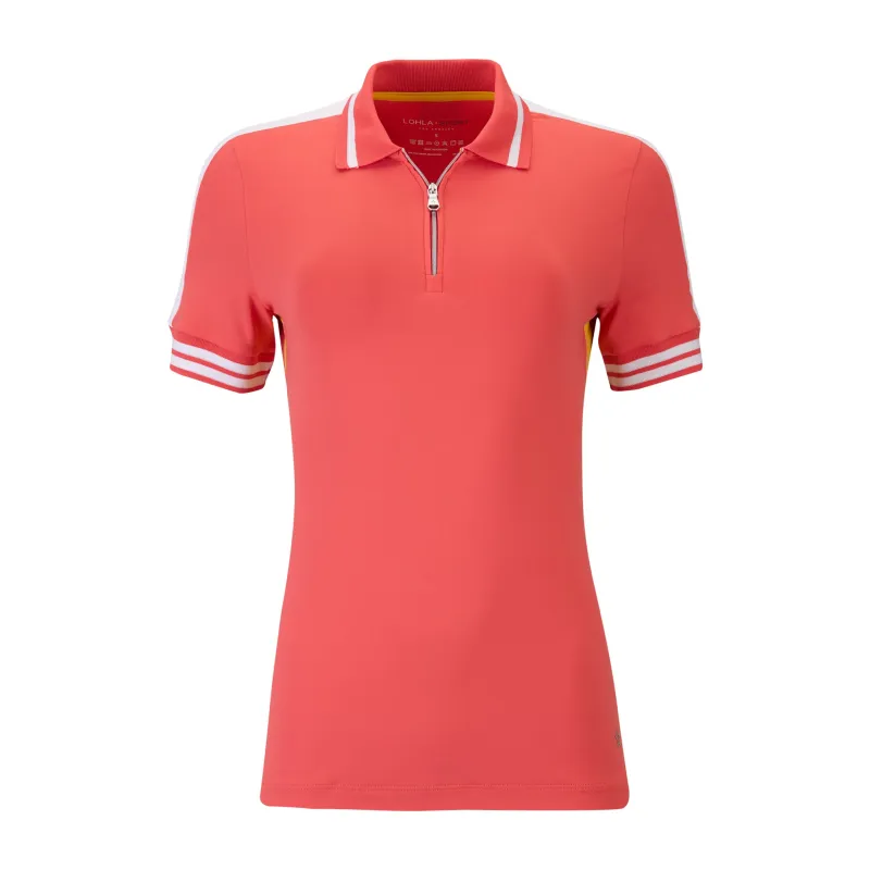 The Simone Short Sleeve Polo sold by LOHLA SPORT