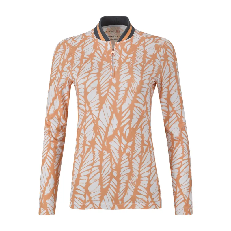 The Chamonix Print Long Sleeve Top sold by LOHLA SPORT