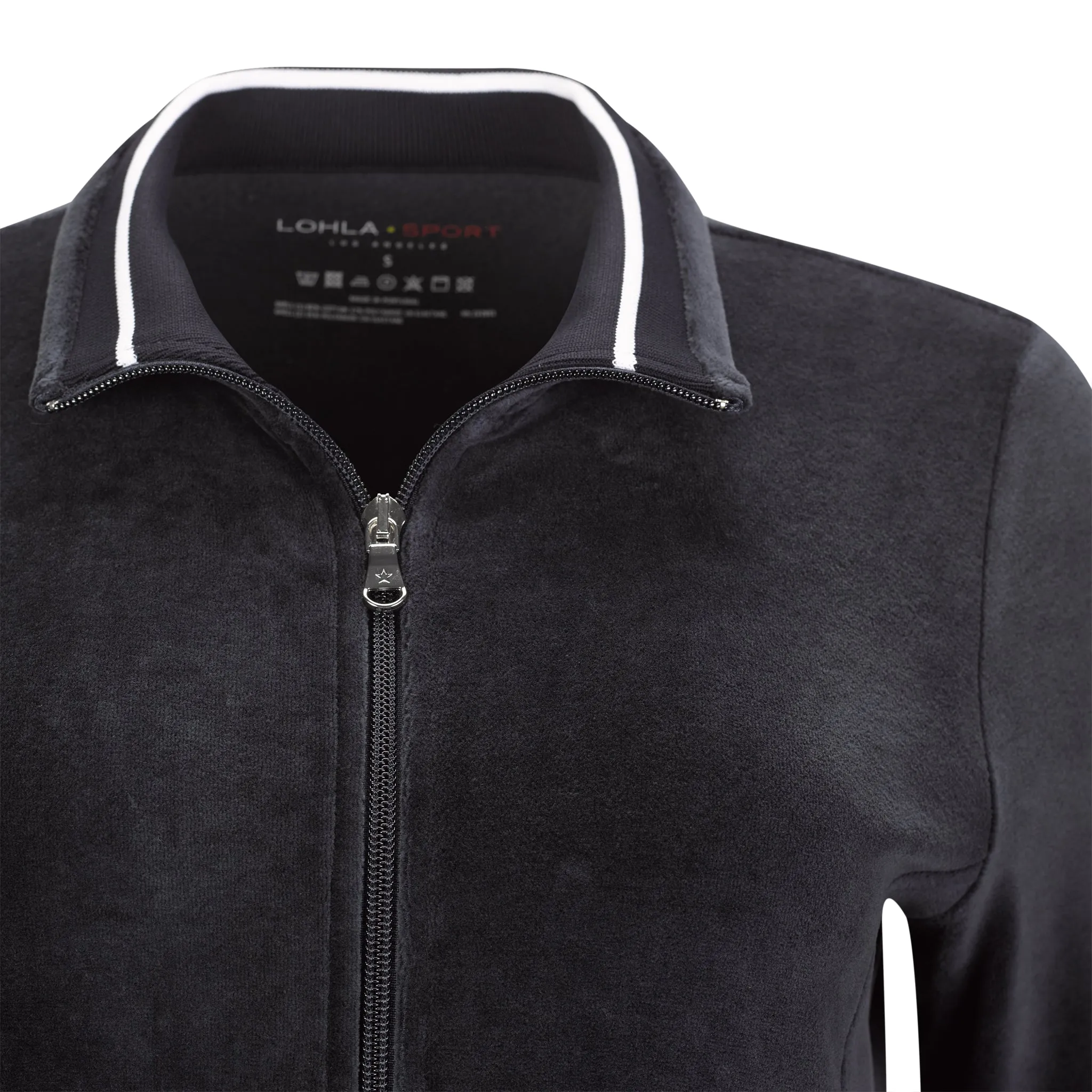 The Velour Jacket sold by LOHLA SPORT product image thumbnail 3