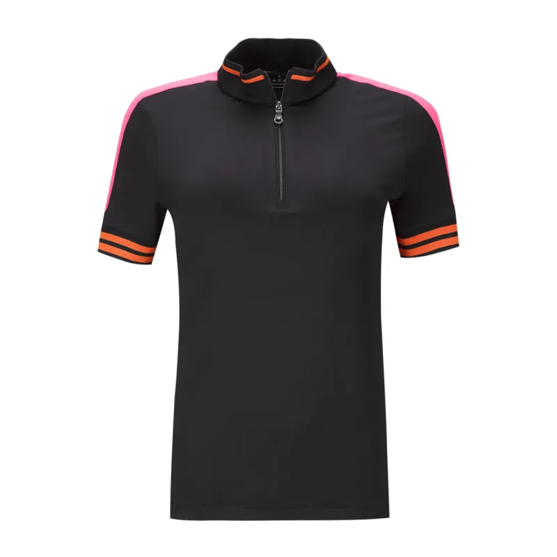 The Tiffany Short Sleeve Polo sold by LOHLA SPORT