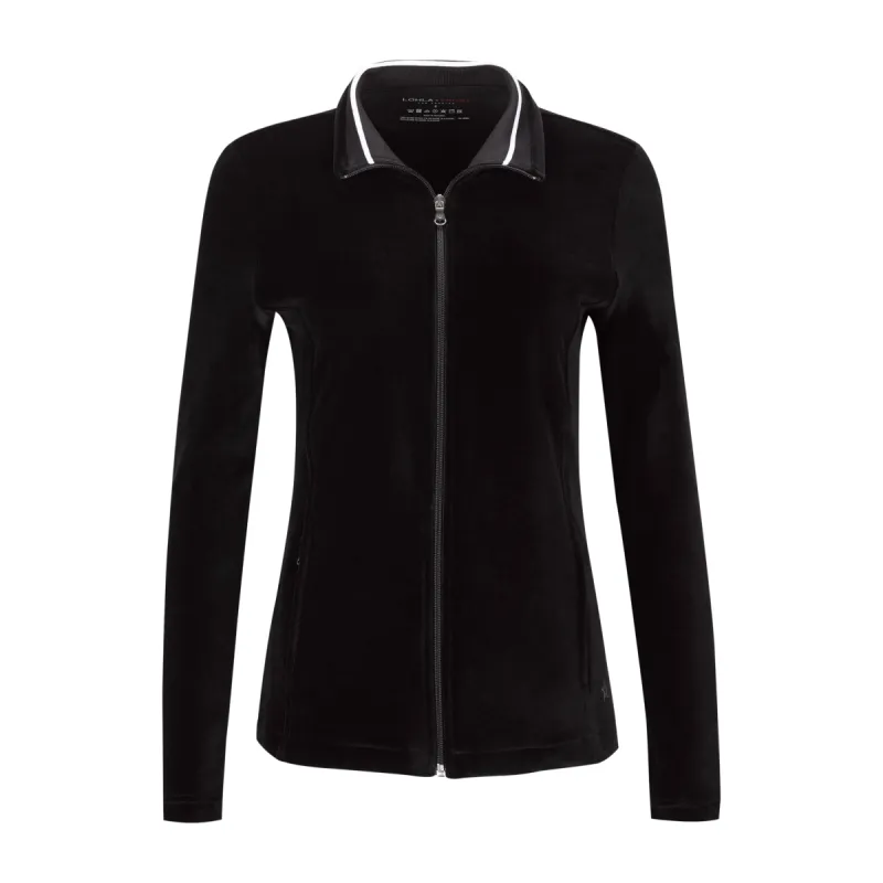 The Velour Jacket sold by LOHLA SPORT