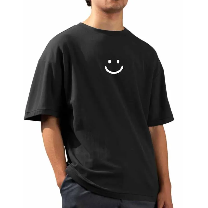 Men's Casual Versatile Loose Short-sleeved Round Neck T-shirt 84076673X sold by Manly