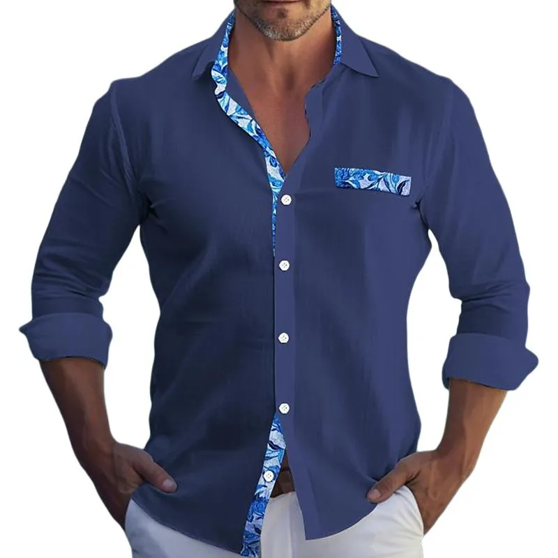 Men's Printed Button Casual Long Sleeve Shirt 52976248X sold by Manly product image thumbnail 2