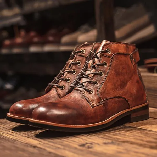VINTAGE MEN'S LACE-UP MARTIN BOOTS sold by Manly product image thumbnail 5