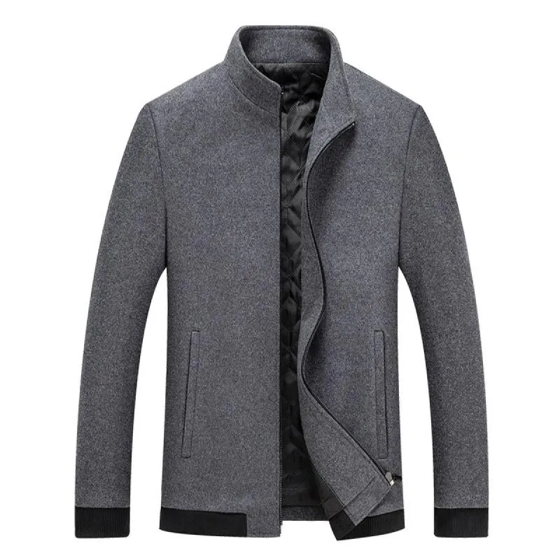 Men's Casual Stand Collar Quilted Jacket 94569927X sold by Manly