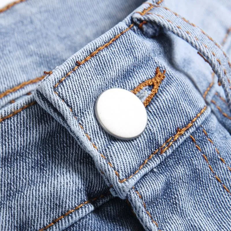 Men's Fashion Distressed Hole Slim Jeans 05474991Z sold by Manly product image thumbnail 4