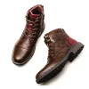 MEN'S PATCHWORK ANKLE BOOTS 27607163W sold by Manly