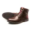 MEN'S PATCHWORK ANKLE BOOTS 27607163W sold by Manly