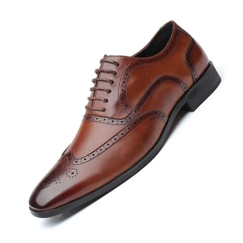 MEN'S BROGUE BUSINESS SHOES 02236217 sold by Manly