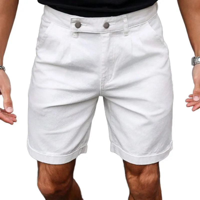 Men's Solid Straight Cargo Shorts 60679757Z sold by Manly