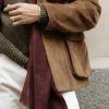 Men's Corduroy Vintage Multi-Pocket Lapel Jacket 16095339X sold by Manly