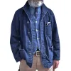 Men's Vintage Denim Multi-Pocket Thin Jacket 34470147Y sold by Manly