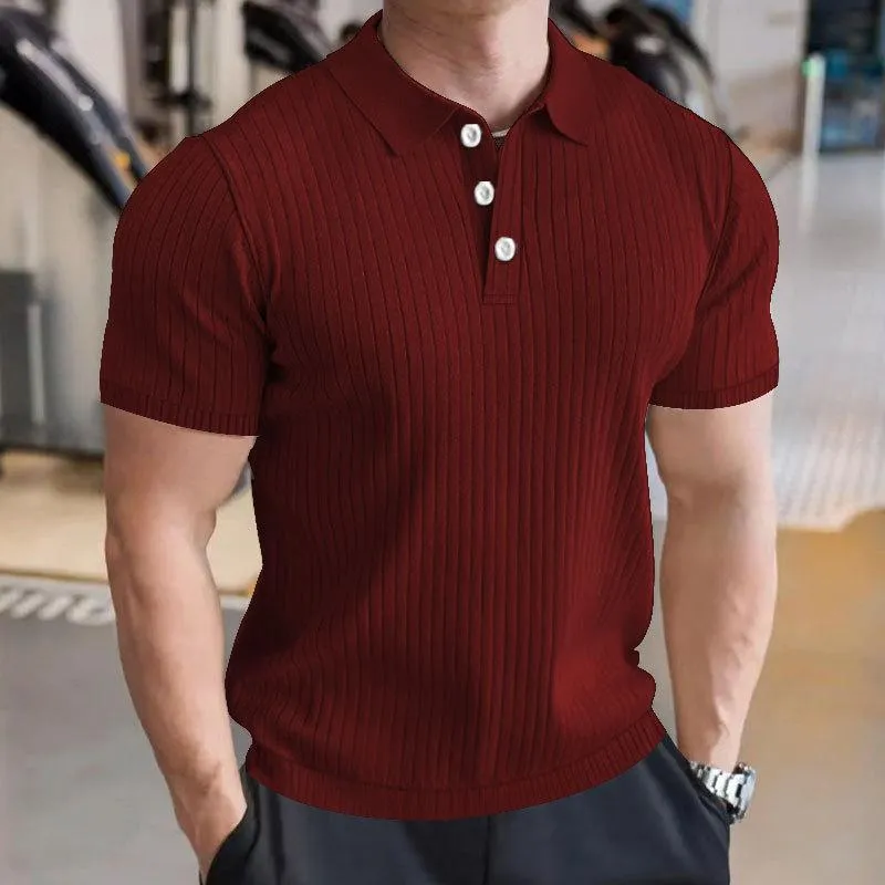 Men's Casual Short Sleeve Polo Shirt 65850584TO sold by Manly product image thumbnail 5