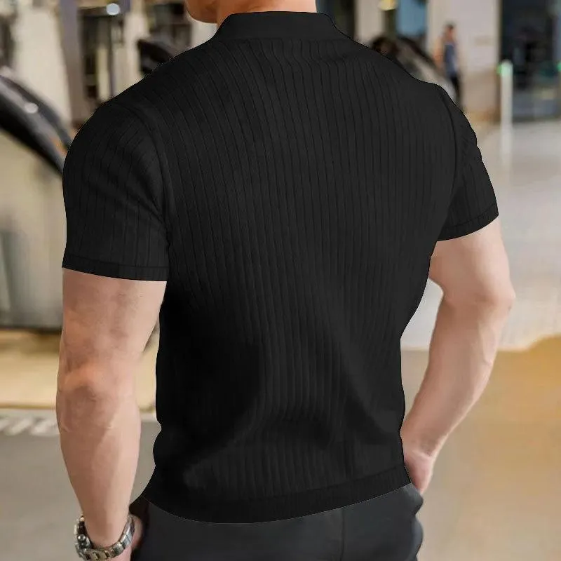 Men's Casual Short Sleeve Polo Shirt 65850584TO sold by Manly product image thumbnail 3