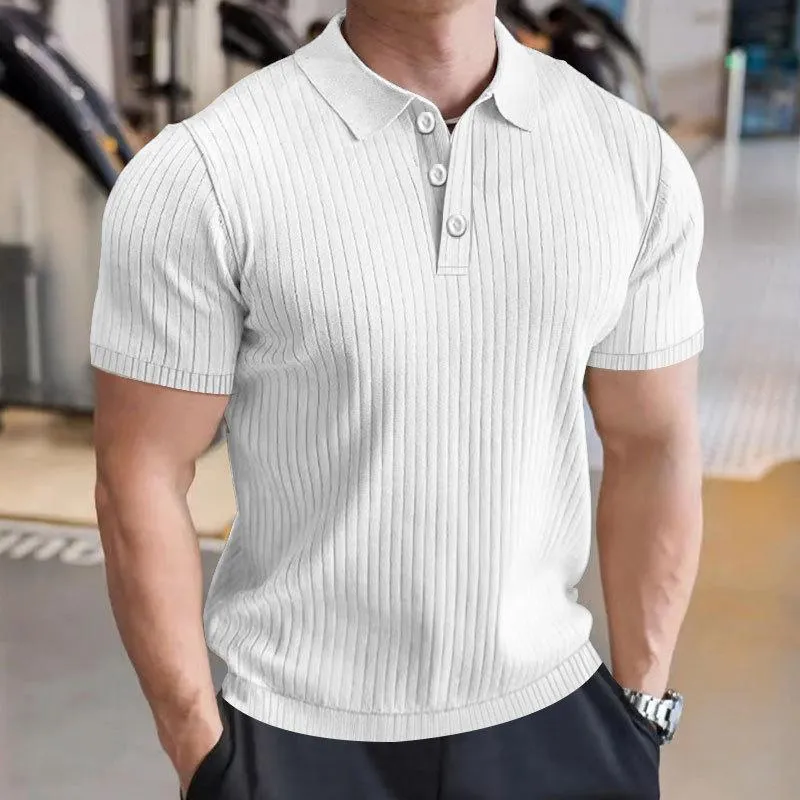 Men's Casual Short Sleeve Polo Shirt 65850584TO sold by Manly product image thumbnail 4