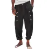 Men's Casual Linen Button-Down Pants 40707855Y sold by Manly