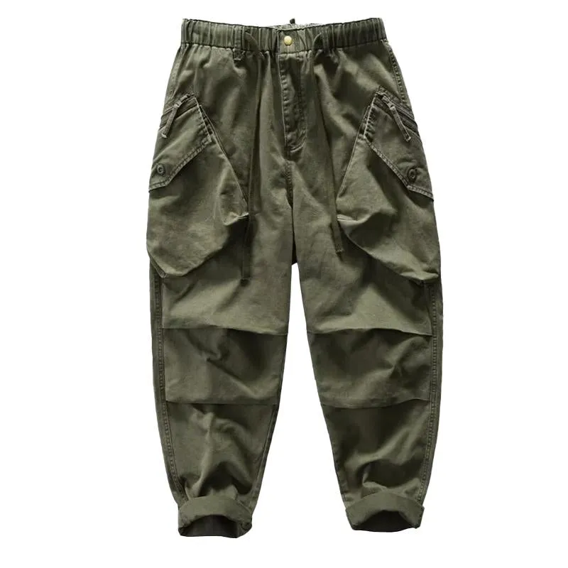 Men's Casual Multi-Pocket Cargo Pants 25573247Y sold by Manly