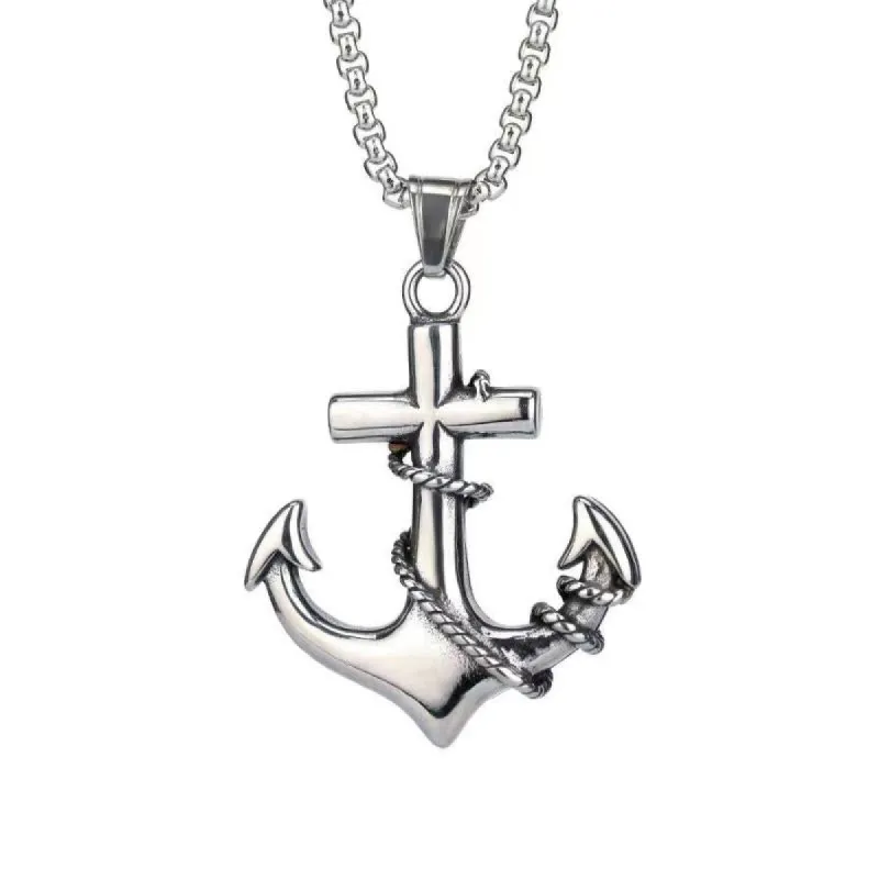 Vintage Casual Anchor Necklace 05499276TO sold by Manly