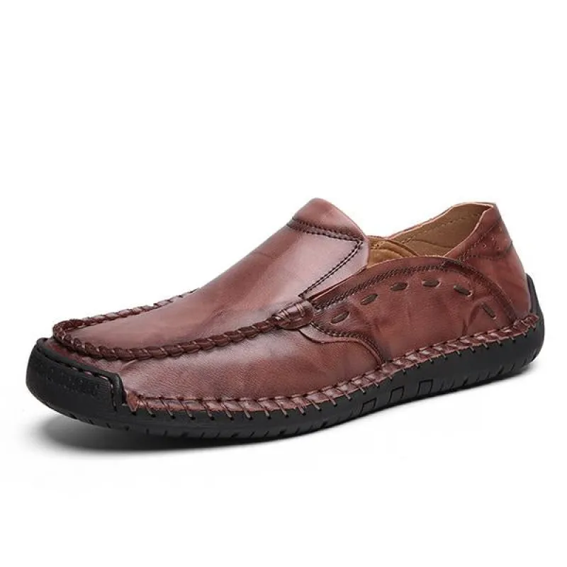 Men's Vintage Light Handmade Flat Shoes 69170142M sold by Manly