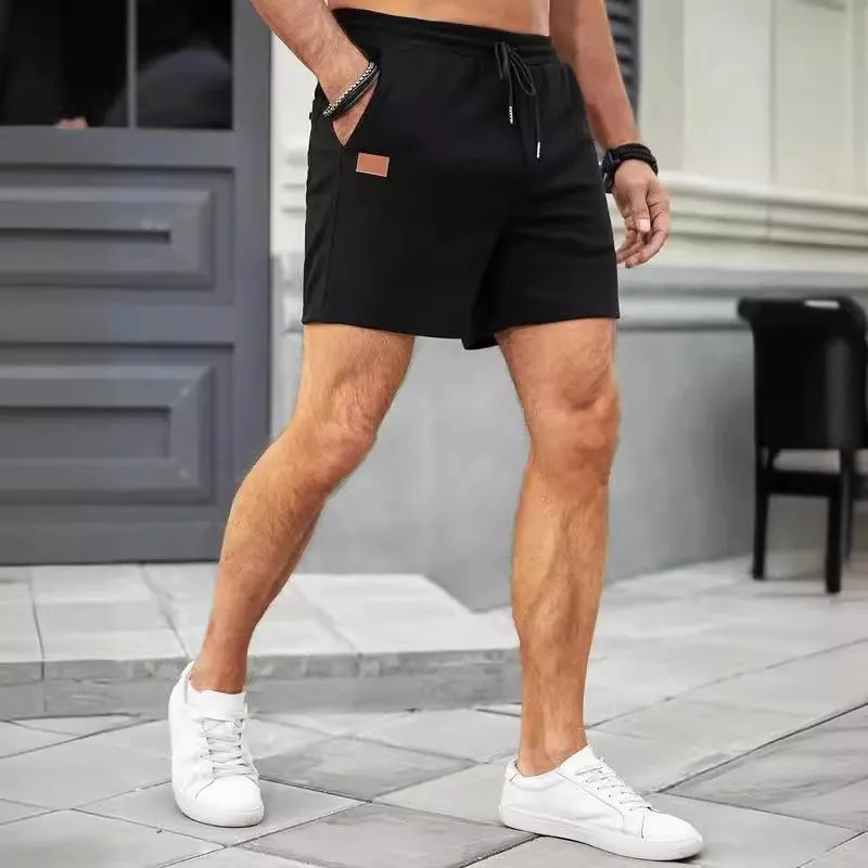 Men's Waffle Solid Color Athletic Shorts 49136274X sold by Manly product image thumbnail 4