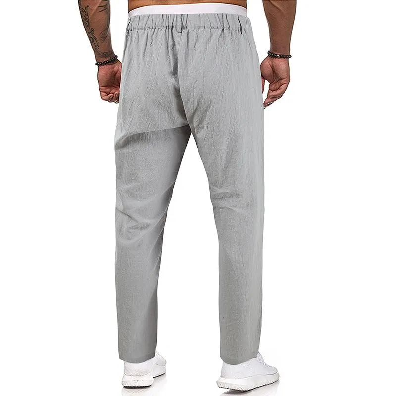 Men's Casual Solid Color Straight Leg Pants 18057213Y sold by Manly product image thumbnail 2