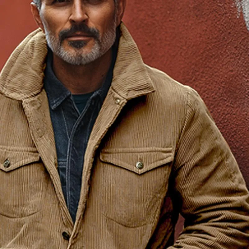 Men's Vintage Corduroy Lapel Jacket 61429901X sold by Manly product image thumbnail 5