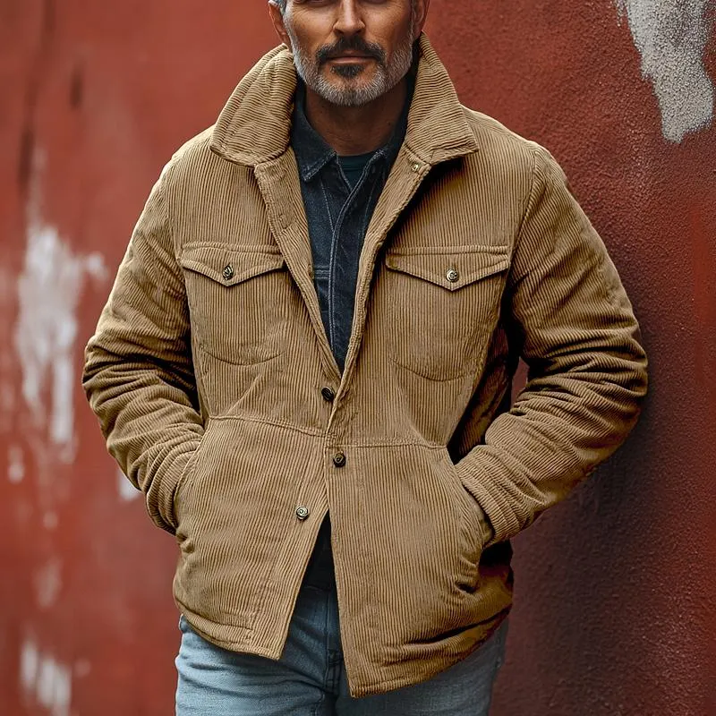 Men's Vintage Corduroy Lapel Jacket 61429901X sold by Manly product image thumbnail 2