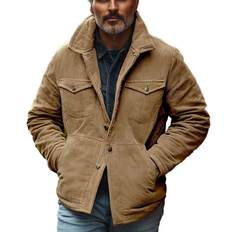 Men's Vintage Corduroy Lapel Jacket 61429901X sold by Manly