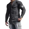 Men's Casual Outdoor Street Long Sleeve Button Solid Color Shirt 53718286X sold by Manly