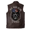 Men's 1950 Old Man Club Vintage Double Collar Vest sold by Manly