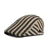 Men's Retro Thin Breathable Stripe Hat 23806389X sold by Manly