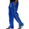 Men's Casual Elastic Waist Buttoned Loose Sports Pants 67791724M sold by Manly