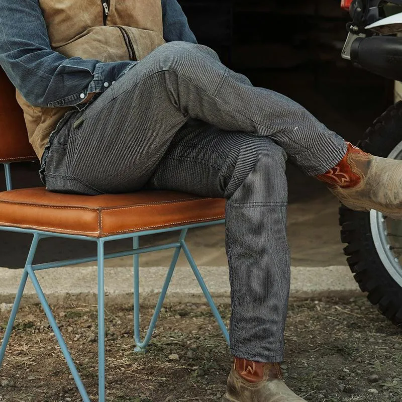 Men's Casual Patchwork Multi-pocket Slim-fit Cargo Pants 94078965M sold by Manly product image thumbnail 4