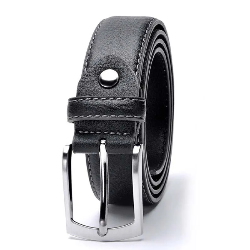 Men's Pin Buckle Leather Belt 05072593Q sold by Manly