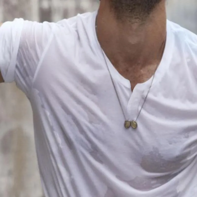 Men's Casual Small V-neck Short-sleeved T-shirt 44003858TO sold by Manly product image thumbnail 3