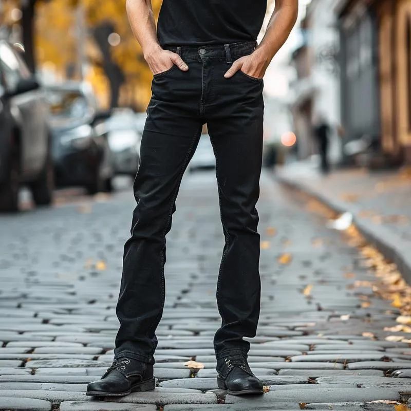 Men's Vintage Washed Slim Straight Jeans 37832784M sold by Manly product image thumbnail 2