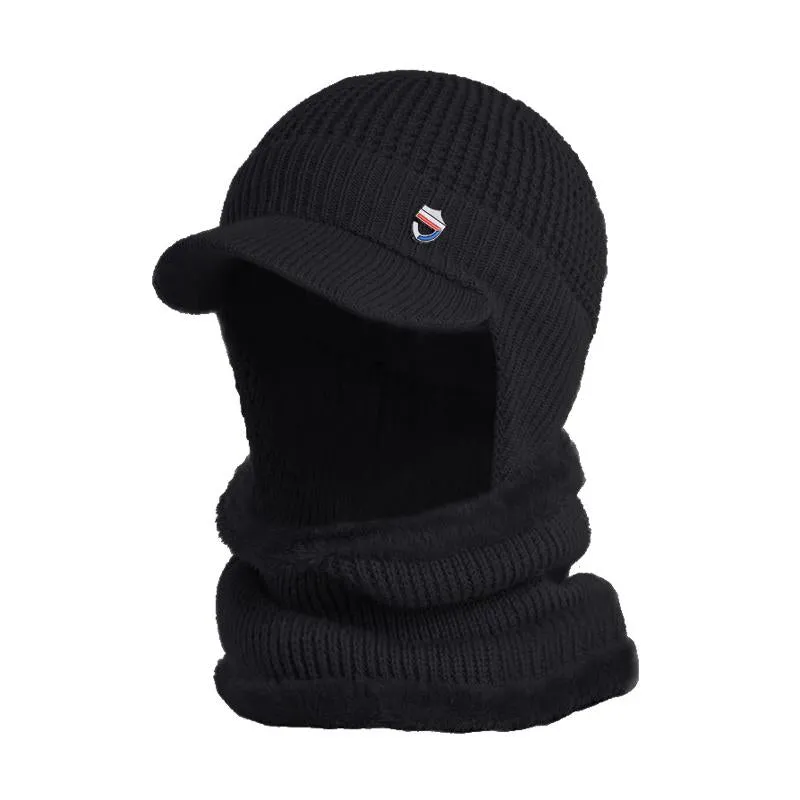 Men's Ear Protector Neck Warm Knit Cap 80451294Y sold by Manly product image thumbnail 2