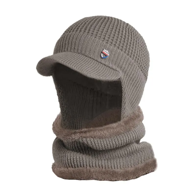Men's Ear Protector Neck Warm Knit Cap 80451294Y sold by Manly product image thumbnail 5